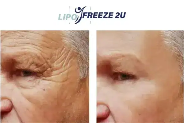 Mens before and after Morpheus 8 Congleton results.